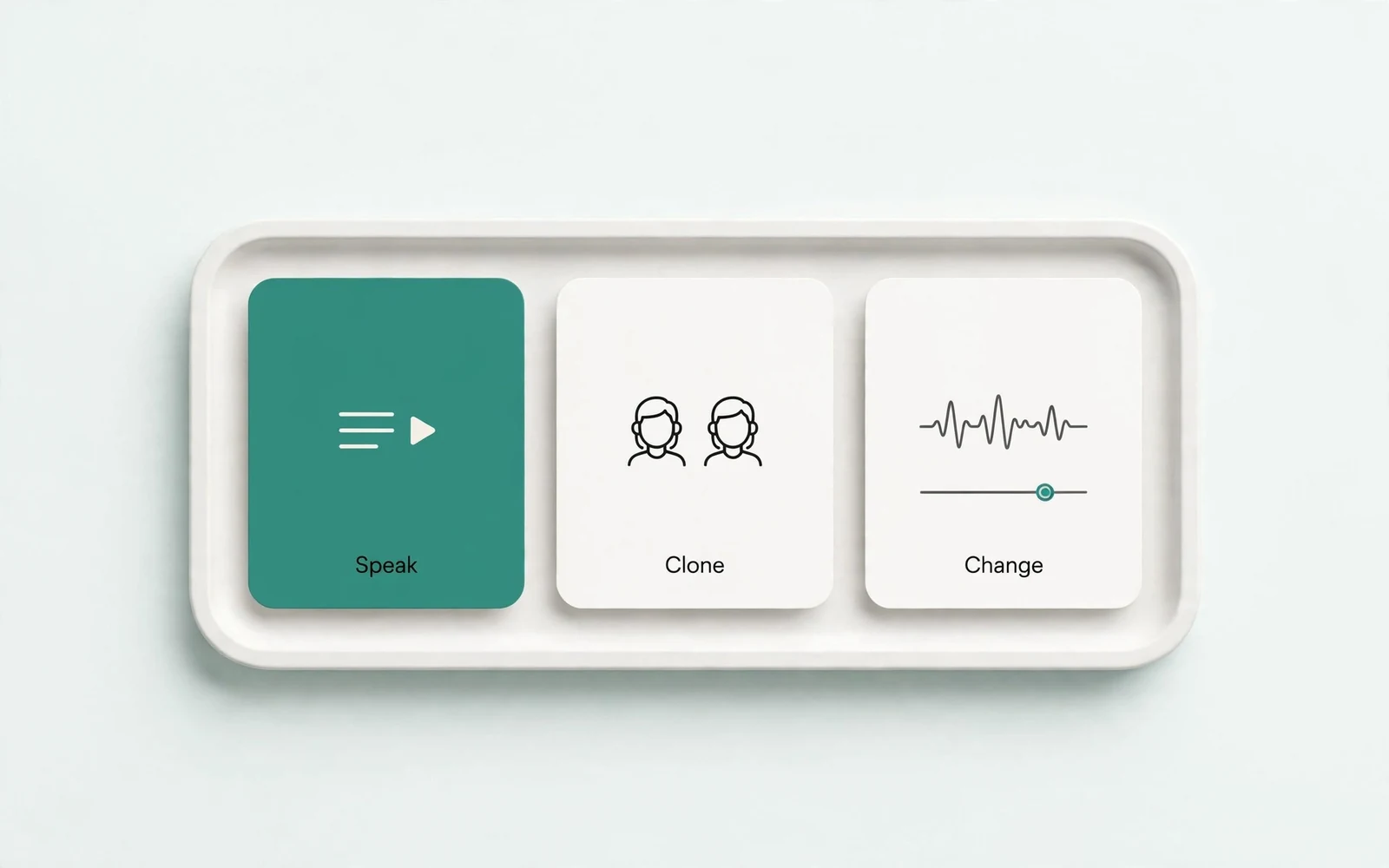 AI Voice Generator example