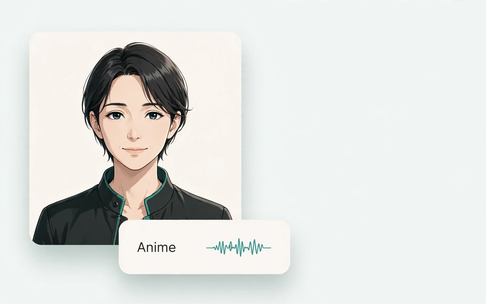 Anime Voice Changer example