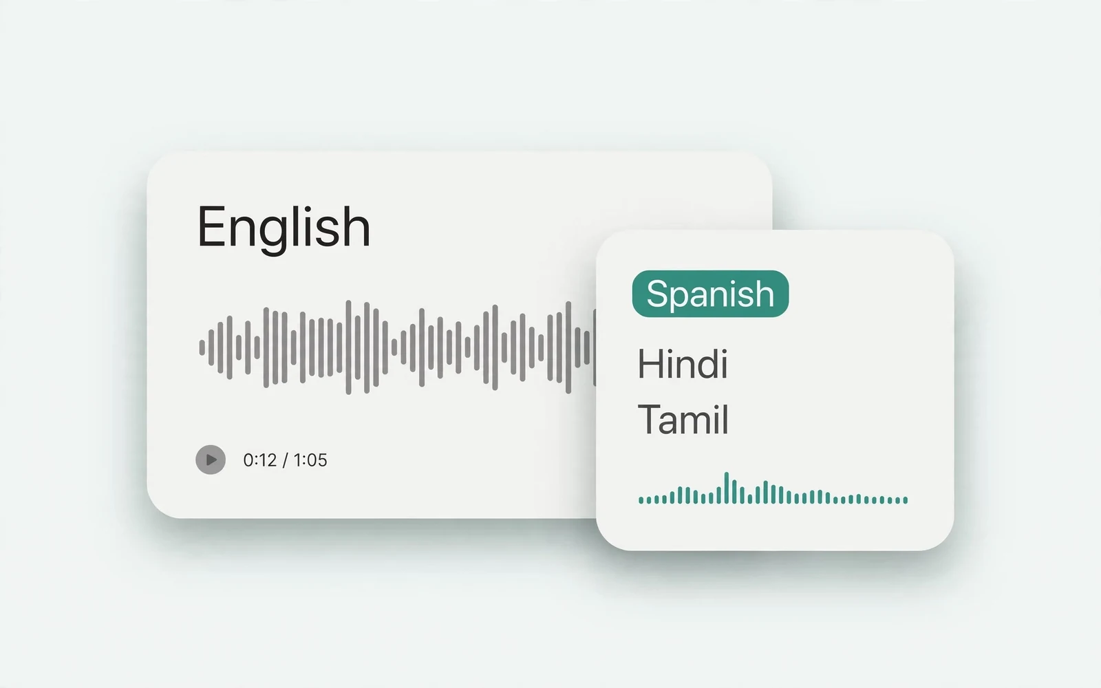 Audio Translator example