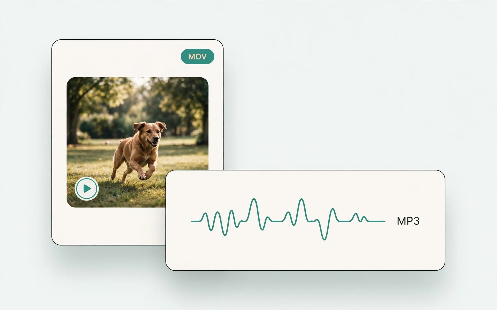 MOV to MP3 Converter example