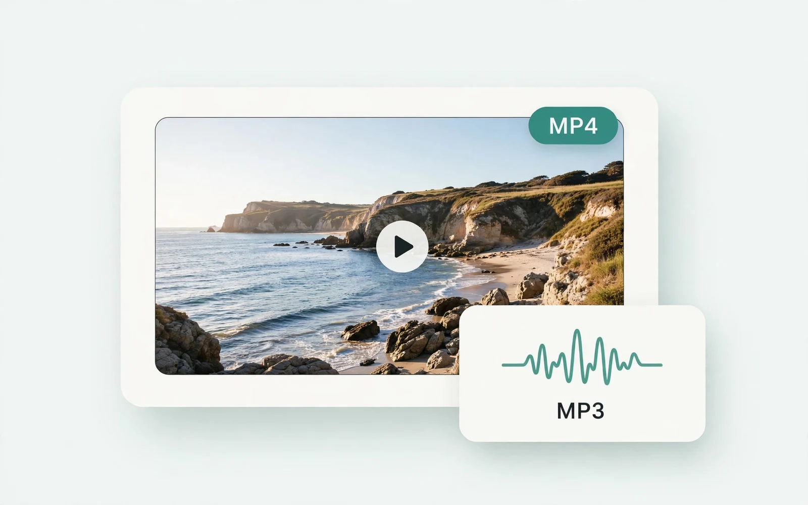 MP4 to MP3 Converter example