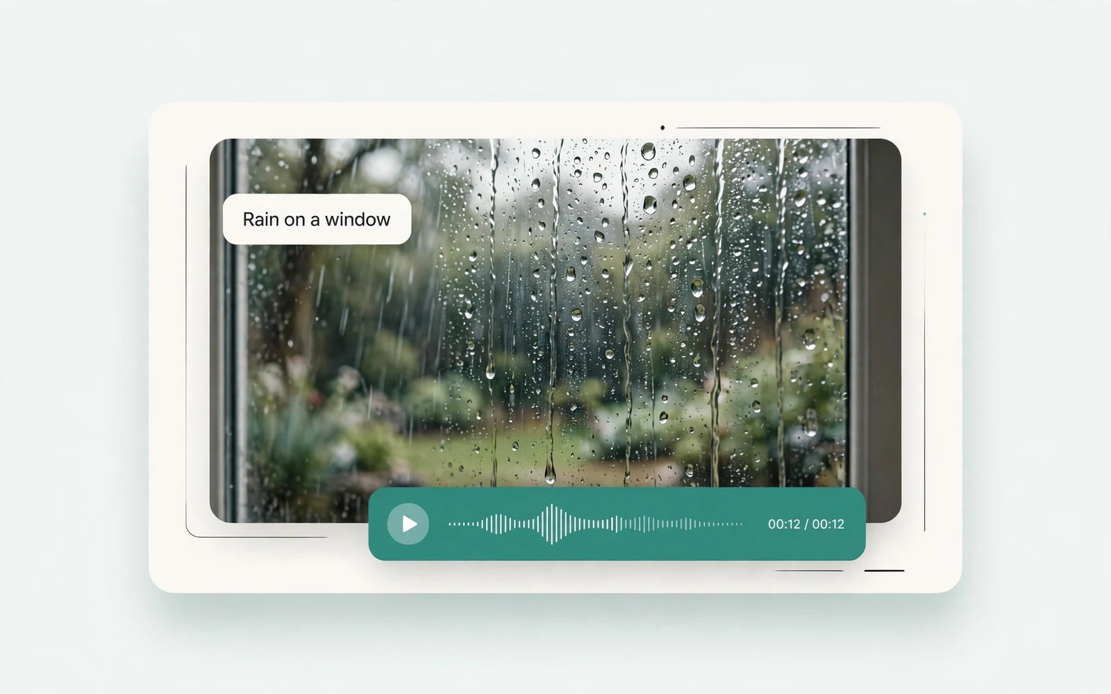 AI Sound Effects Generator example